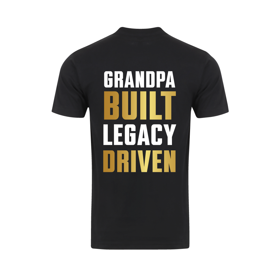 Big Papa Printed Black T-shirt