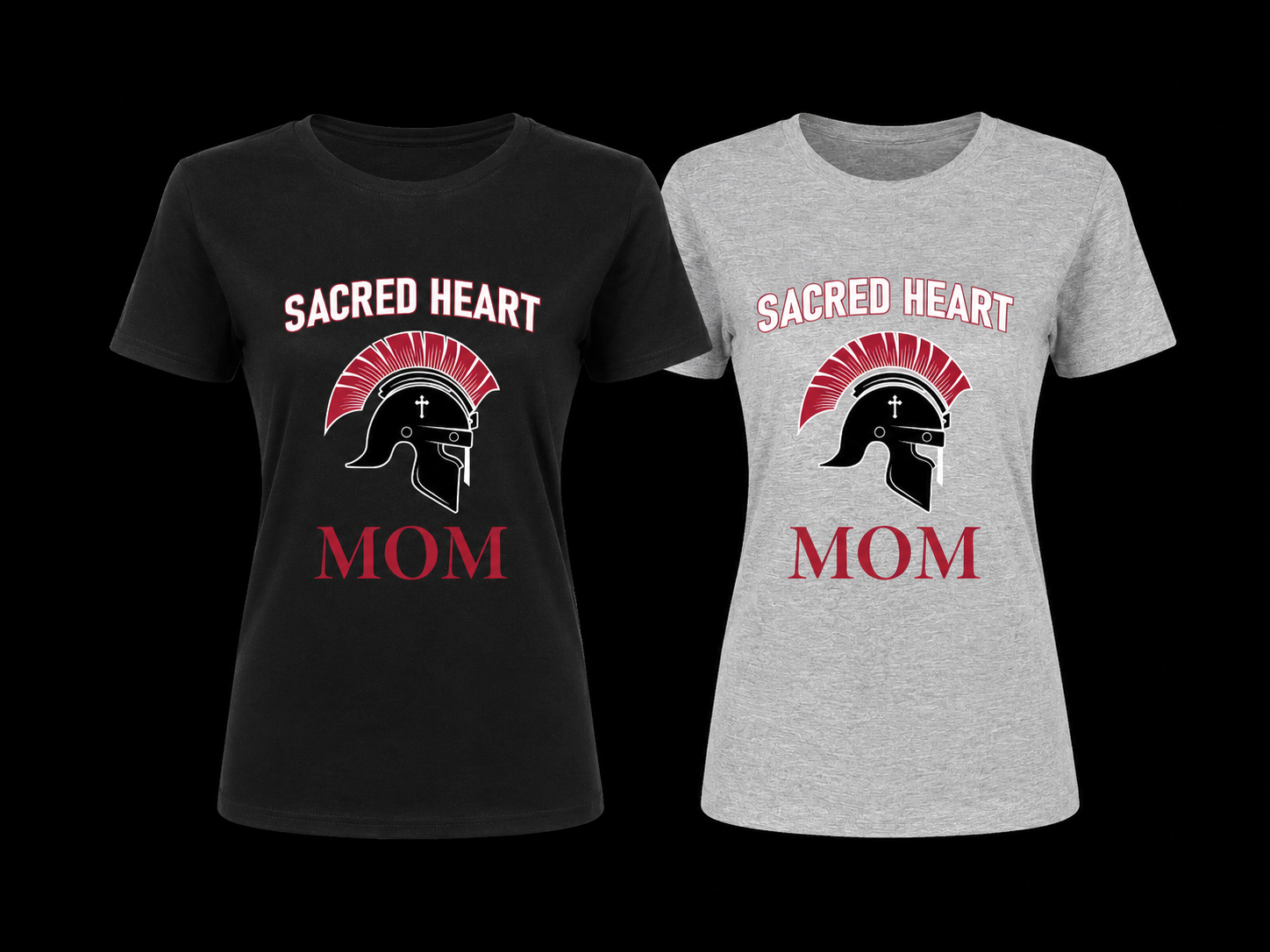 Scared Heart Spartan Mom Essential V-Neck