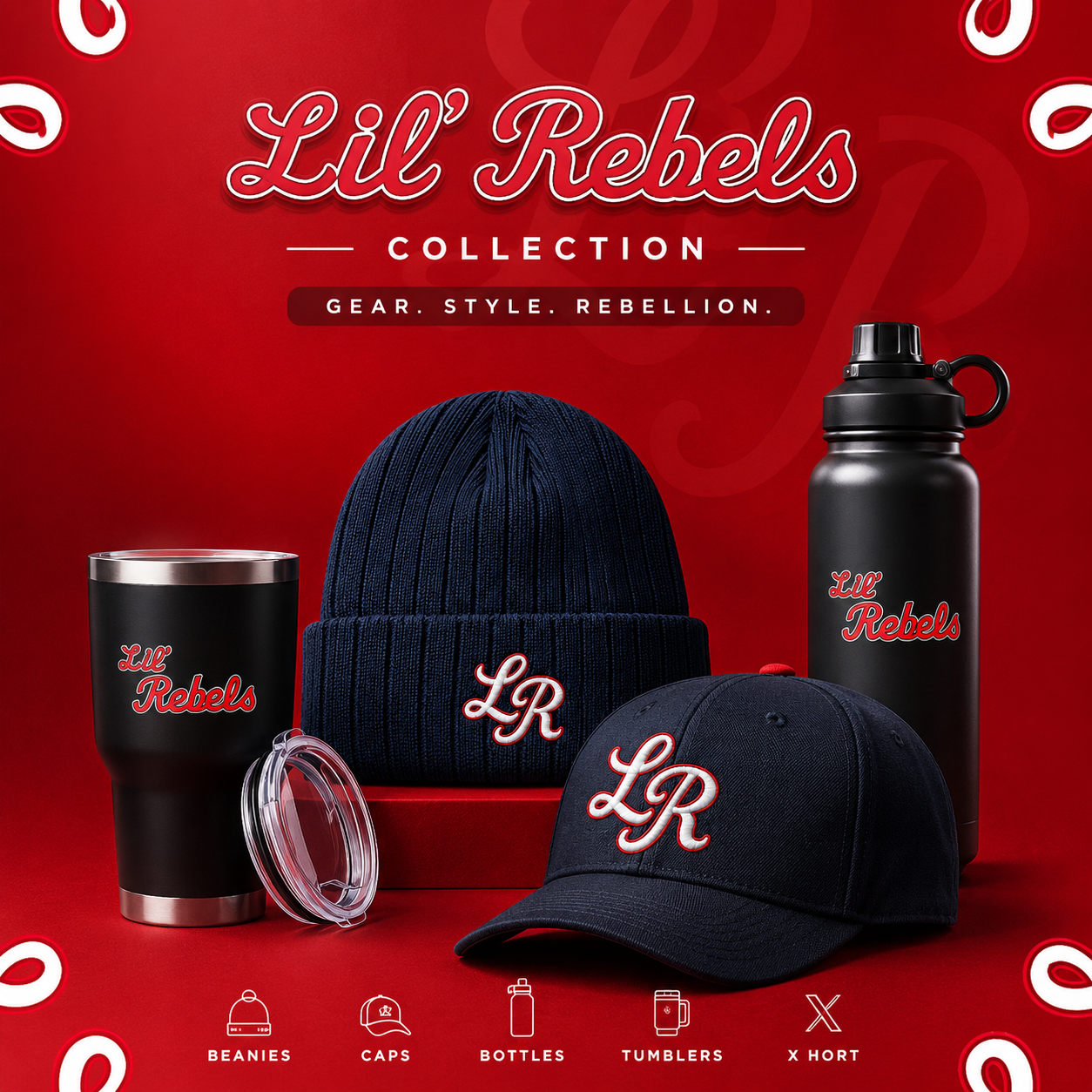Lil's Rebels Fan Gear