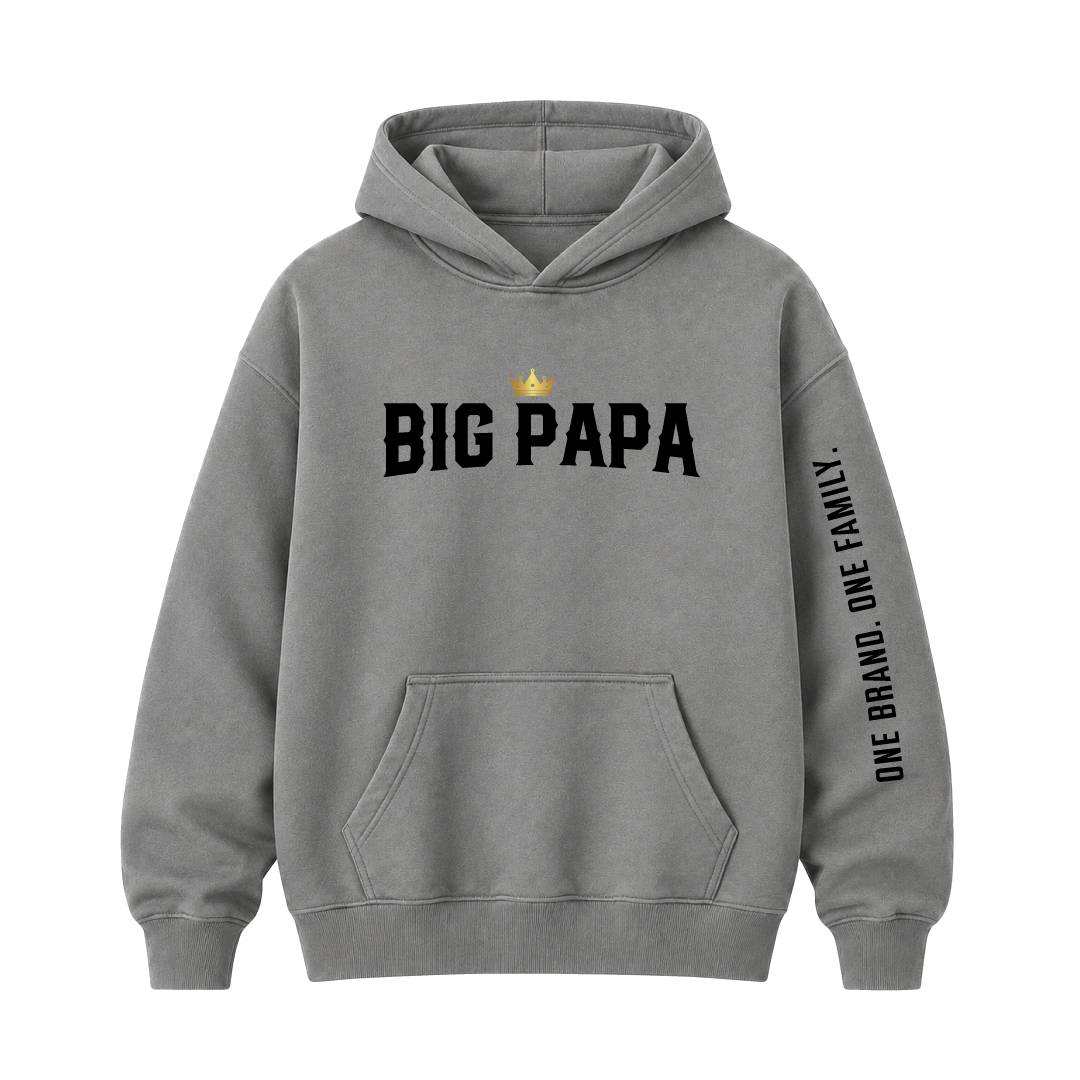 Big Papa Plain Hoodie