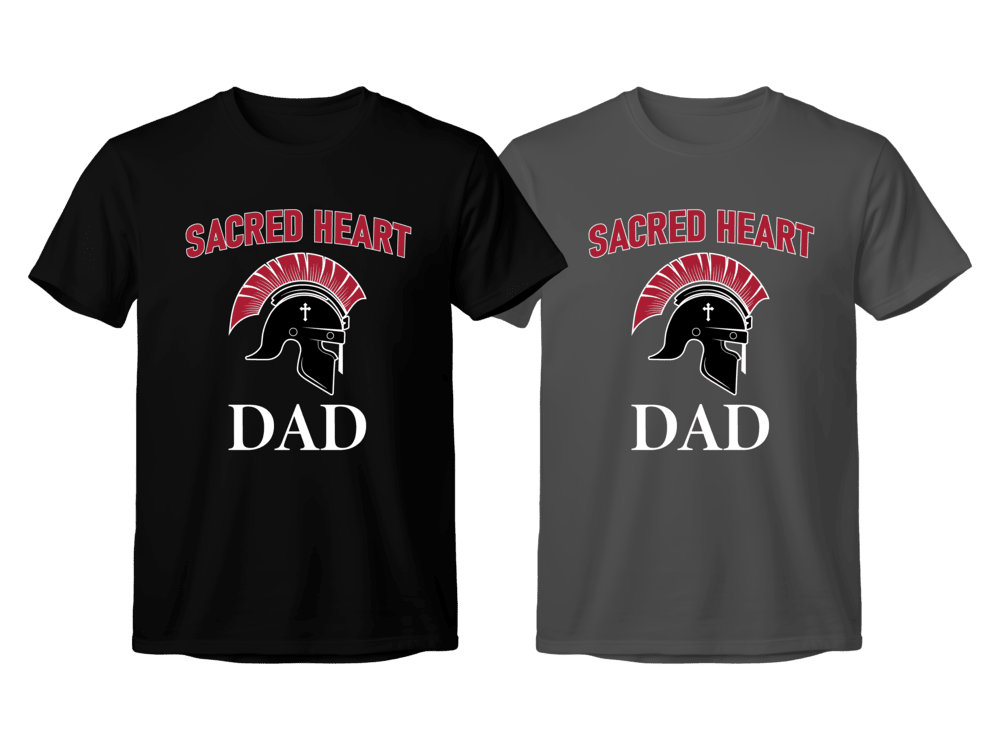 Scared Heart Dad Heavy Tee