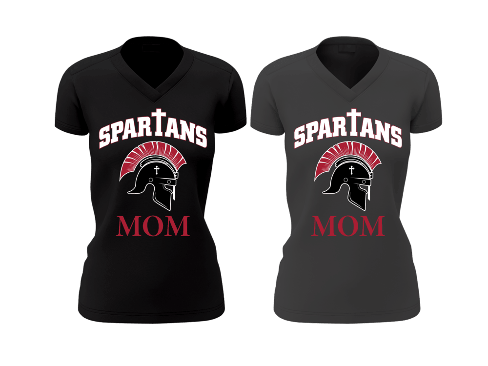 Scared Heart Spartan Women Essential V-Neck