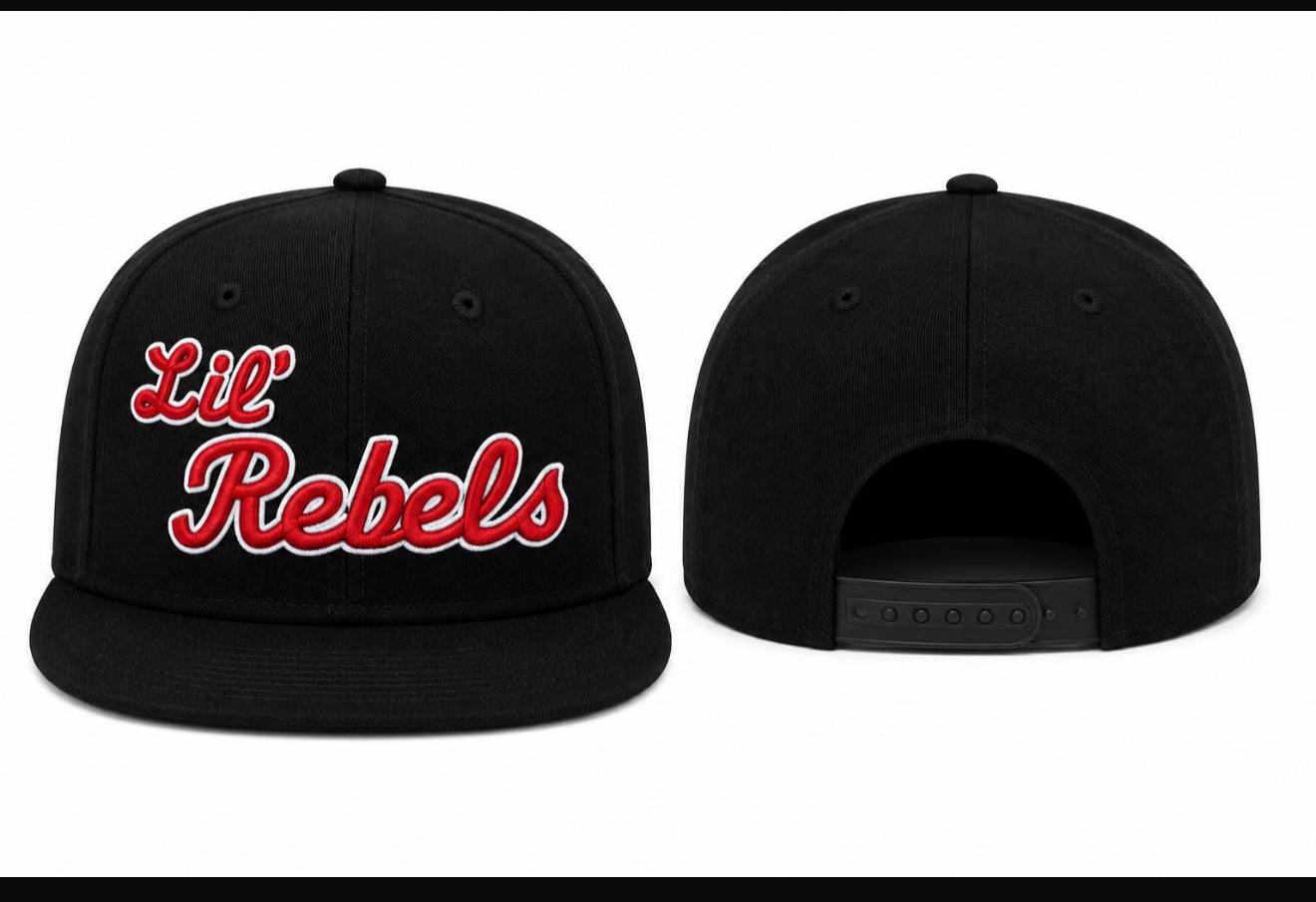 Lil Rebels New Era 9FIFTY Black Flat Bill Snapback Cap