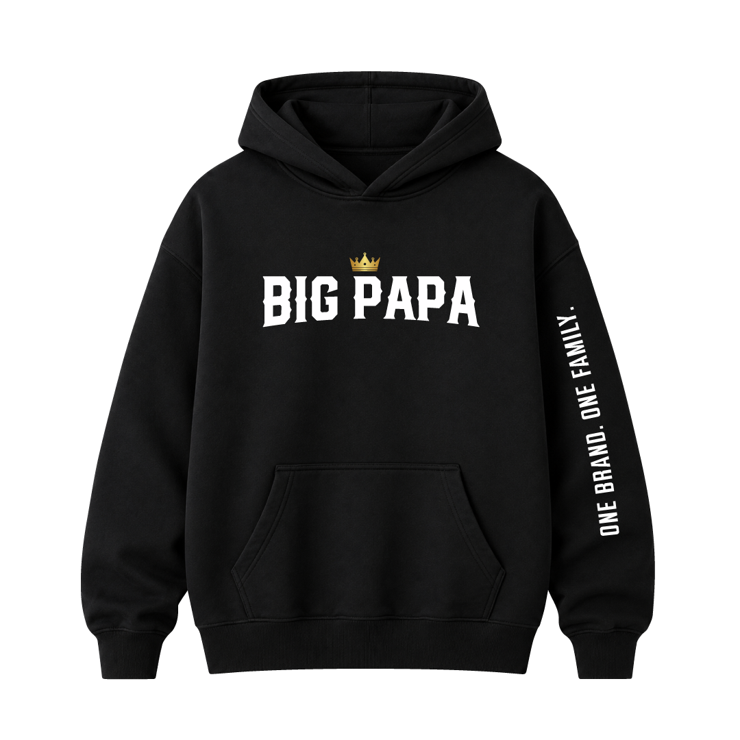 Big Papa Plain Hoodie