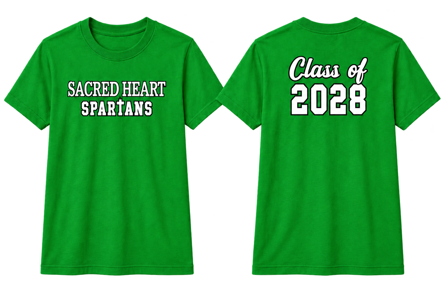 Sacred Heart Class Shirts 2027–2036